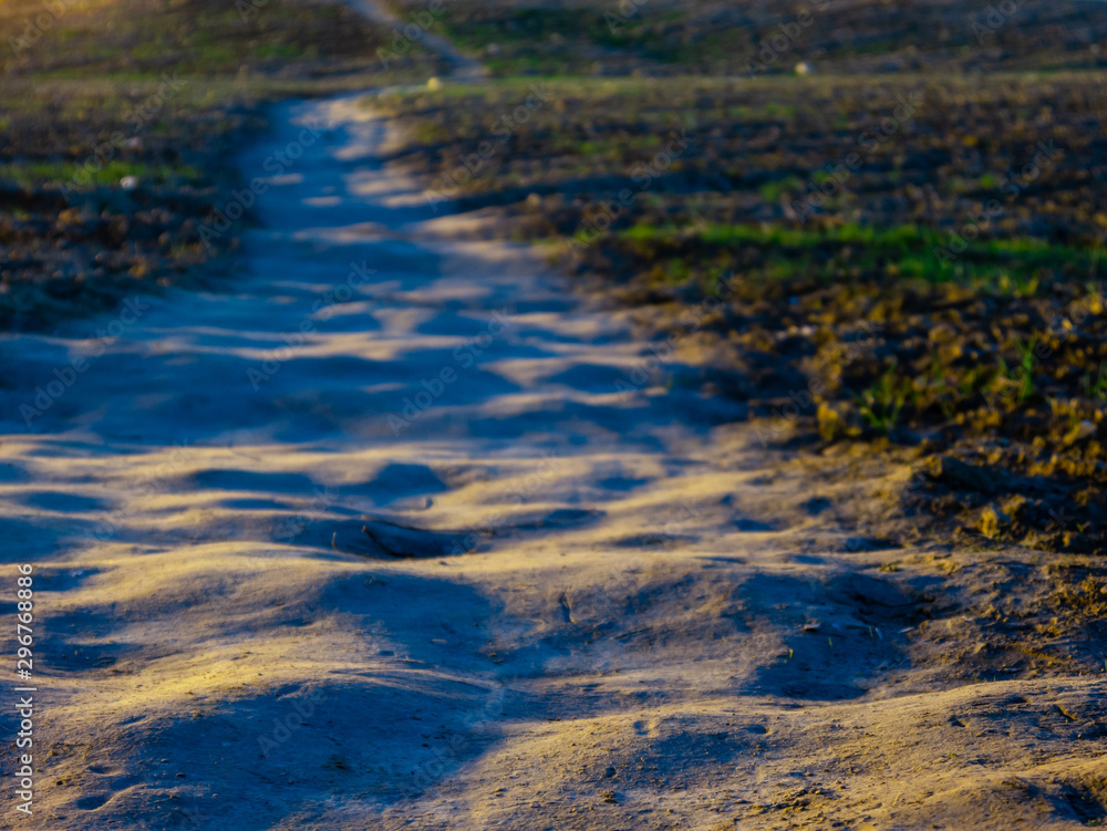Obraz premium sunset over lake