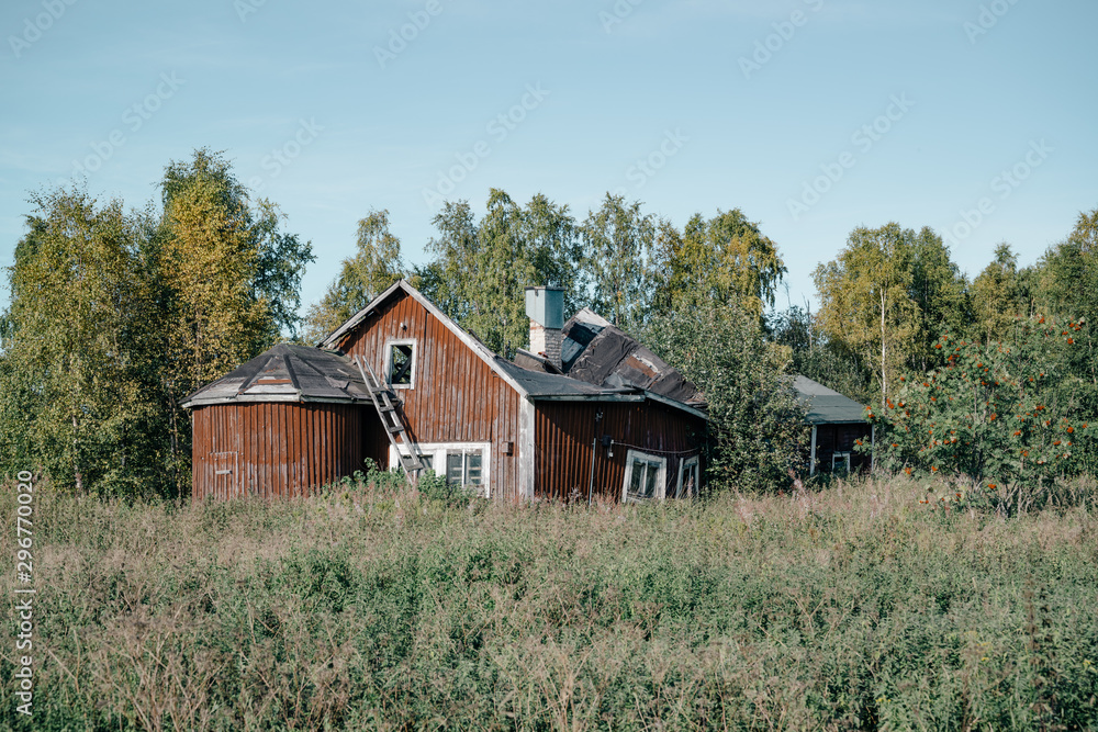 Abandoned house in Lapland Abandoned house in Lapland