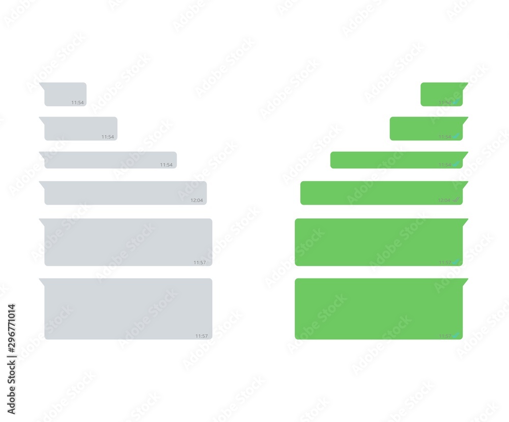 Vector modern sms or message icons. Vector modern sms or message icons.