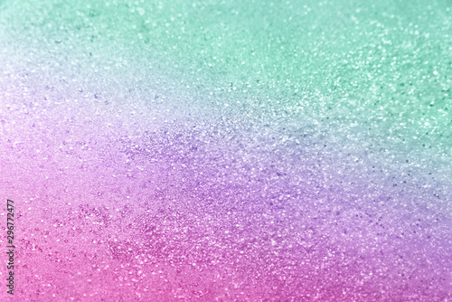Classic pink-purple-aqua glitter background - abstract texture