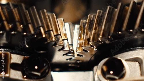 motor, camshafts, mechanism, gearsmotor, camshafts, mechanism, gears