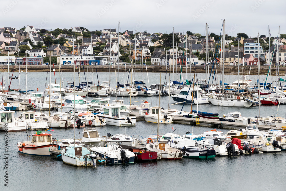 Camaret-sur-Mer, France. Boats and ships in the marina