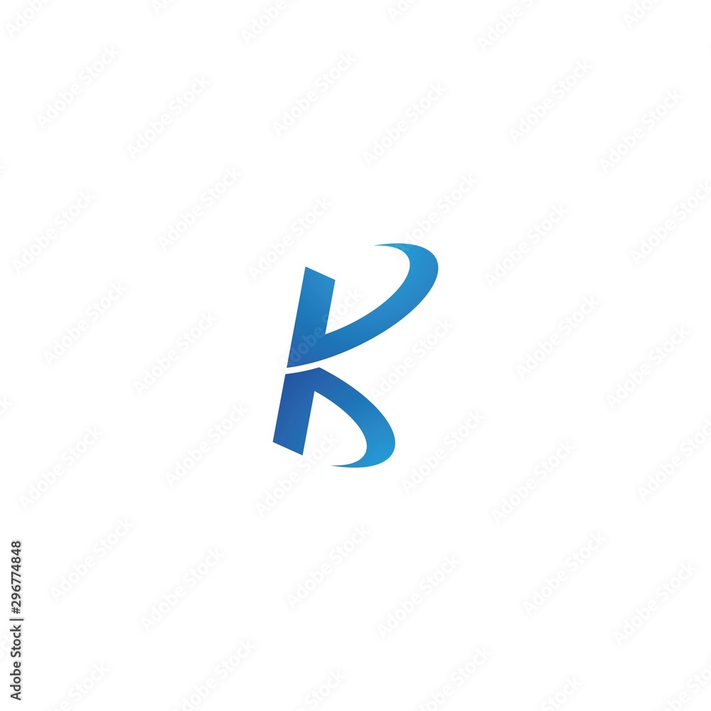 K Letter logo business template vector icon K Letter logo business template vector icon