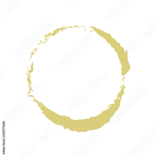 Abstract Circle  Stain 