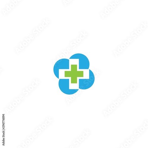 Healthy logo template vector icon design