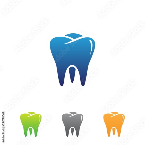 Creative, fun and colorful illustration vector dentistry