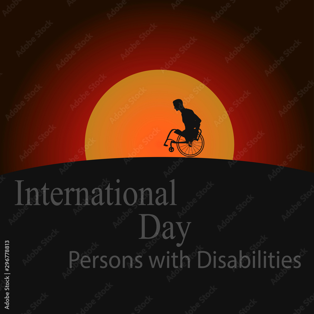 Internetional day of disabled person Internetional day of disabled person