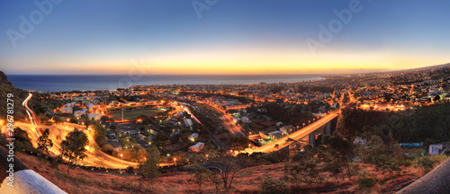 Panorama de Saint-Denis de La Réunion.