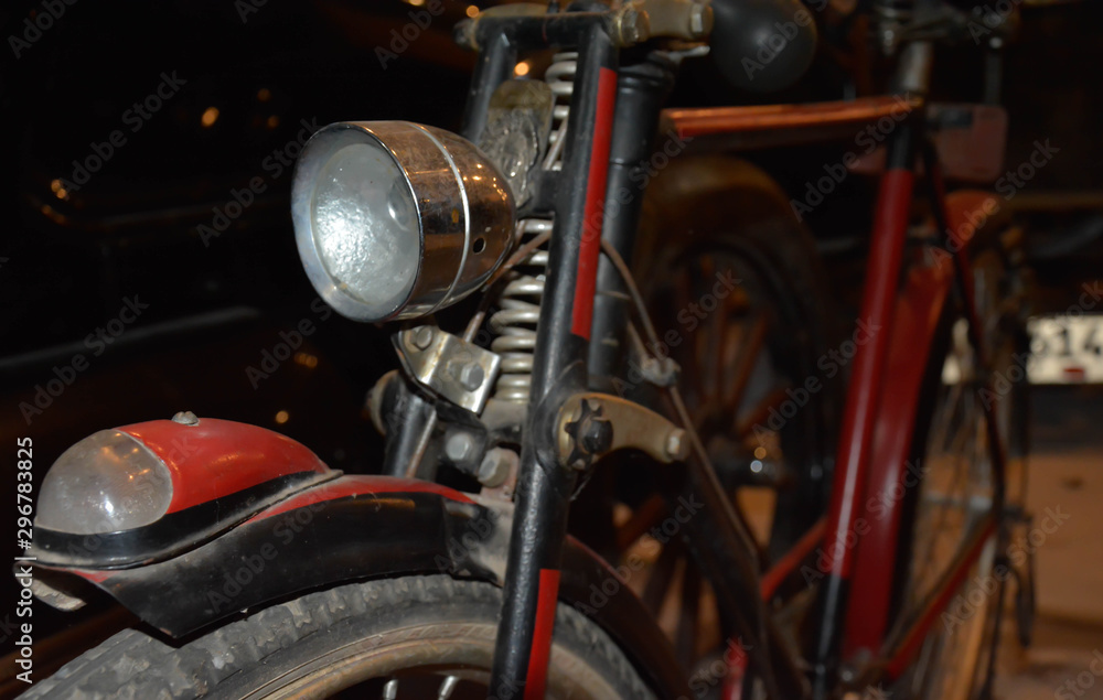 Fototapeta premium Bicycle Headlights, Antigua Uruaguay - Image