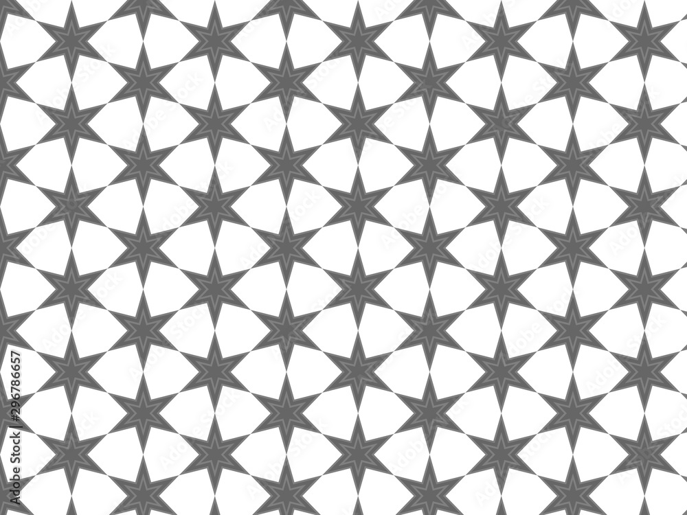 Repeating star shape vector pattern Repeating star shape vector pattern
