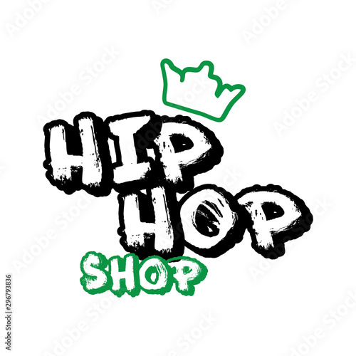 Vector logo for hip hop clothing store, things
