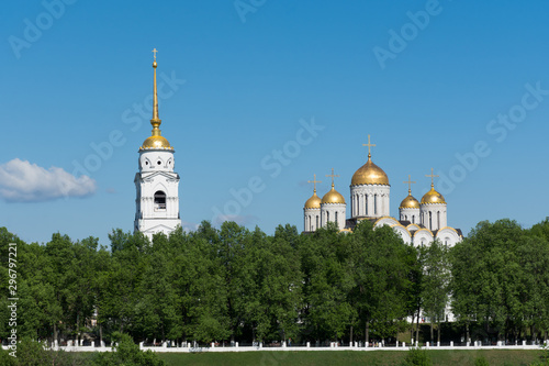 Vladimir. View of the assumption Cathedral. photo