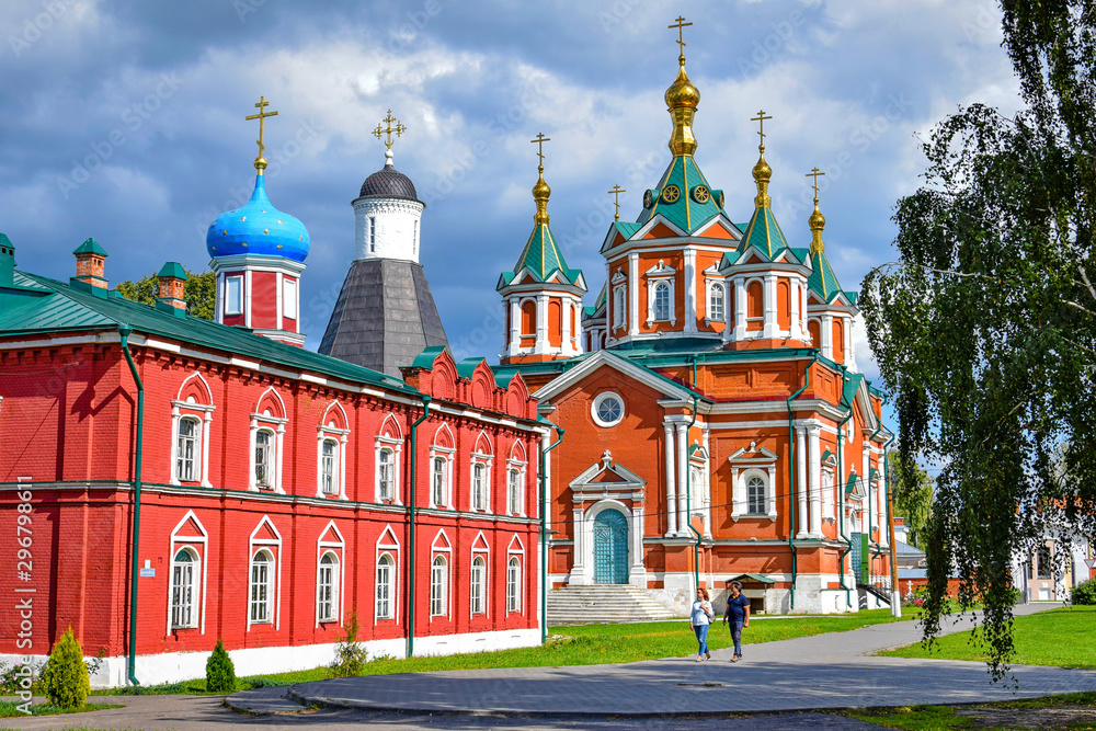 Brusensky Monastery building in Kolomna old town