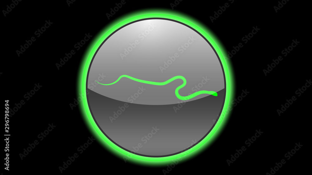 Snake icon vector design. Green neon icons with animals. Animals icons vector. Snake icon vector design. Green neon icons with animals. Animals icons vector.