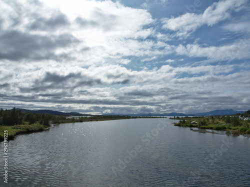 river and sky