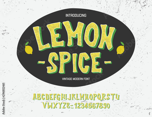  Vintage 3D Modern Alphabet. Retro Typeface. Vector Illustration.