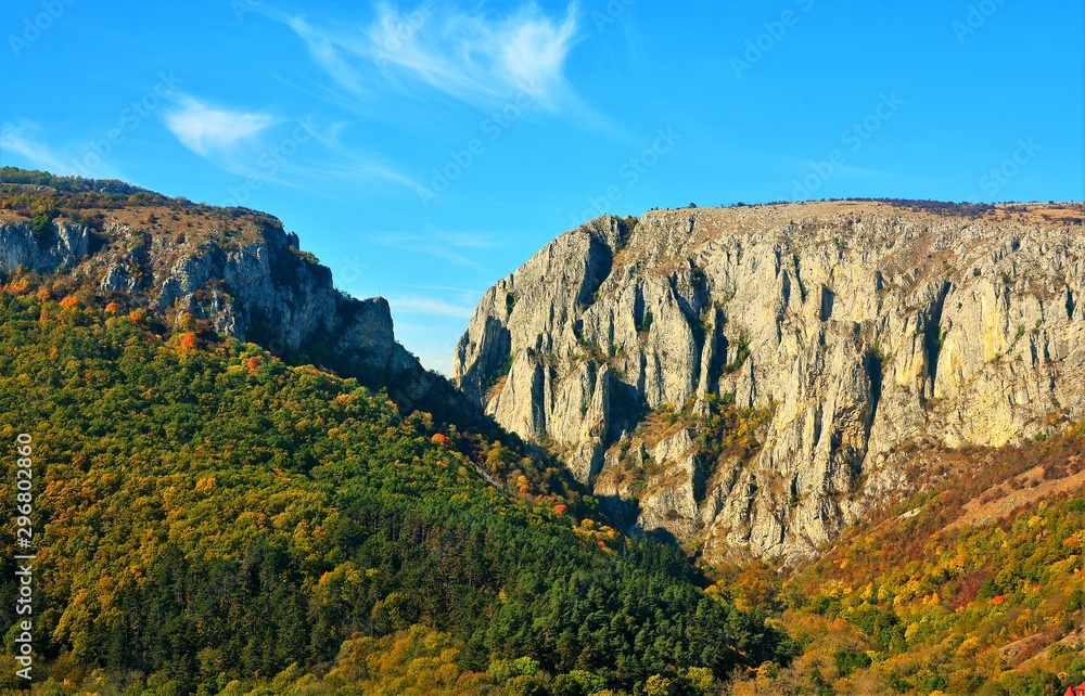 Turda Gorges seen from a distance