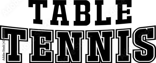 Table Tennis