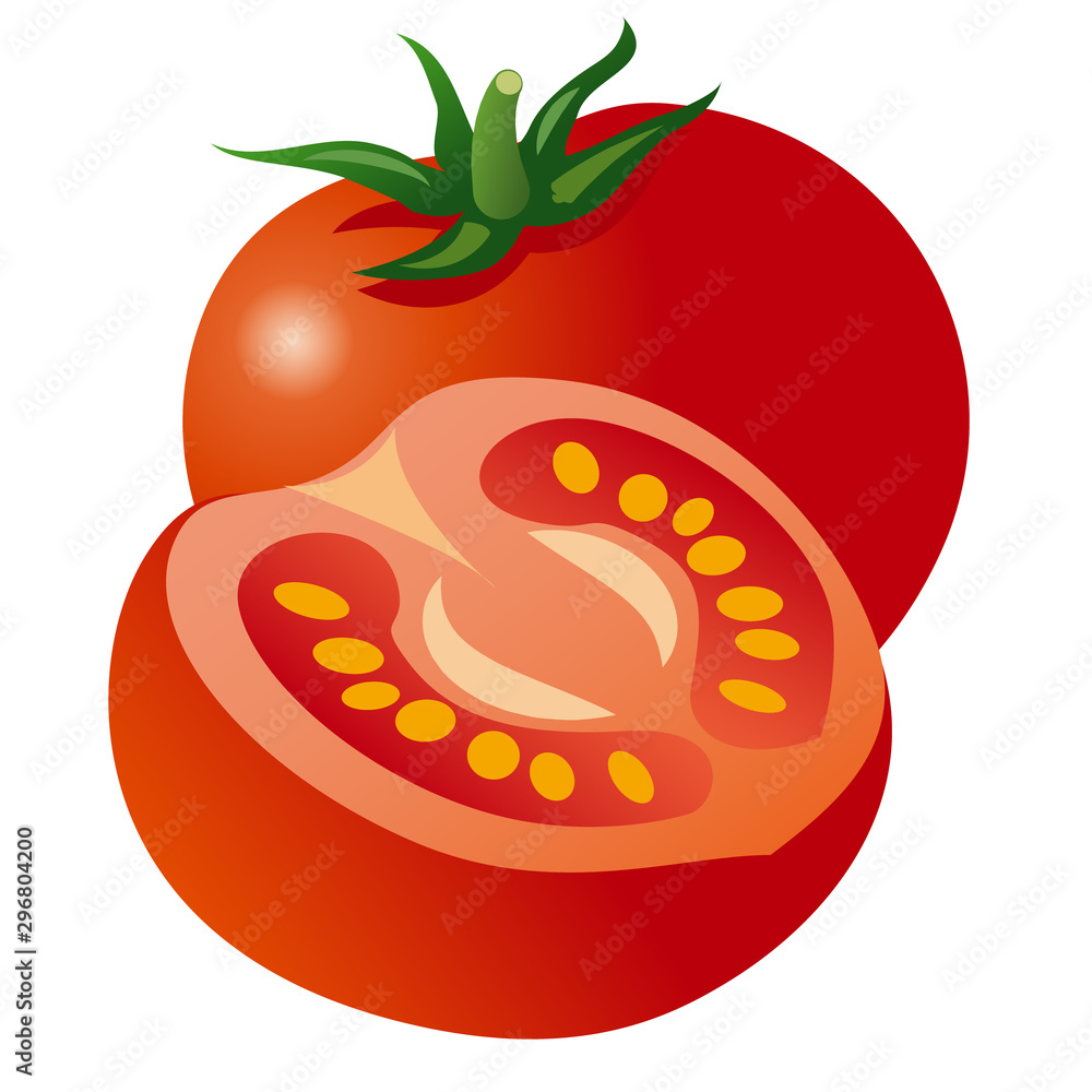 Obraz premium two tomatoes