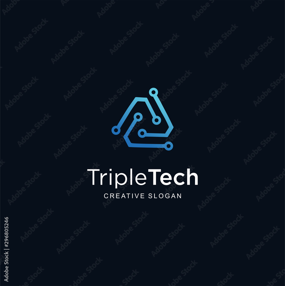 Triangle Tech Logo . Letter A tech Logo Design Vector . Letter A Abstract Triangle Logo Blue design vector template . Triangle ribbon polygon Logotype concept icon. Triangle Tech Logo . Letter A tech Logo Design Vector . Letter A Abstract Triangle Logo Blue design vector template . Triangle ribbon polygon Logotype concept icon.