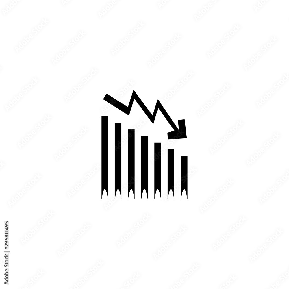 Chart icon. Business analysis symbol Chart icon. Business analysis symbol