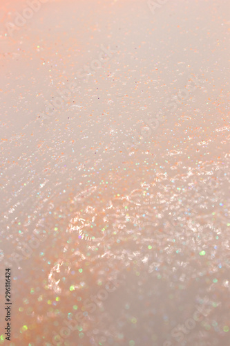 This is a photograph of a Pink shiny background