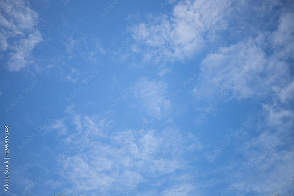 The background image of sky and thin clouds in the morning in Thailand Giving a feeling of freshness, comfort and relaxation. The background image of sky and thin clouds in the morning in Thailand Giving a feeling of freshness, comfort and relaxation.