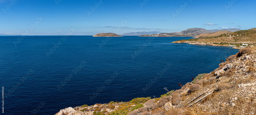 coastline in south greece