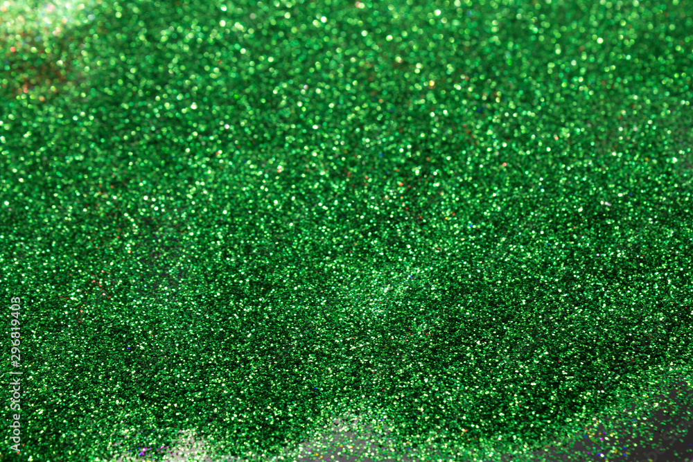 Fototapeta premium This is a Green Glitter Background