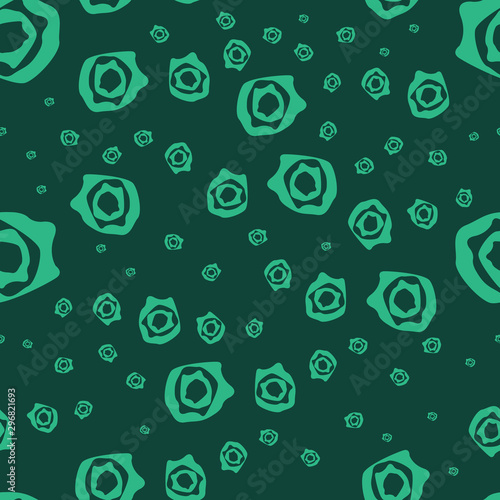 Seamless pattern with bizarre ellipses