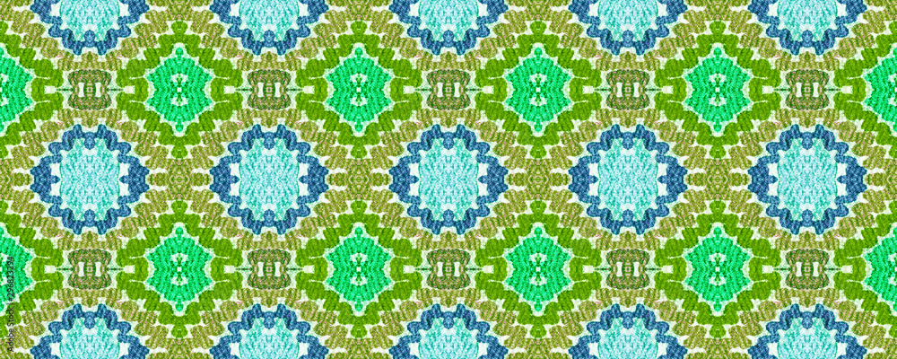 Ikat Seamless Pattern. Ikat Seamless Pattern.