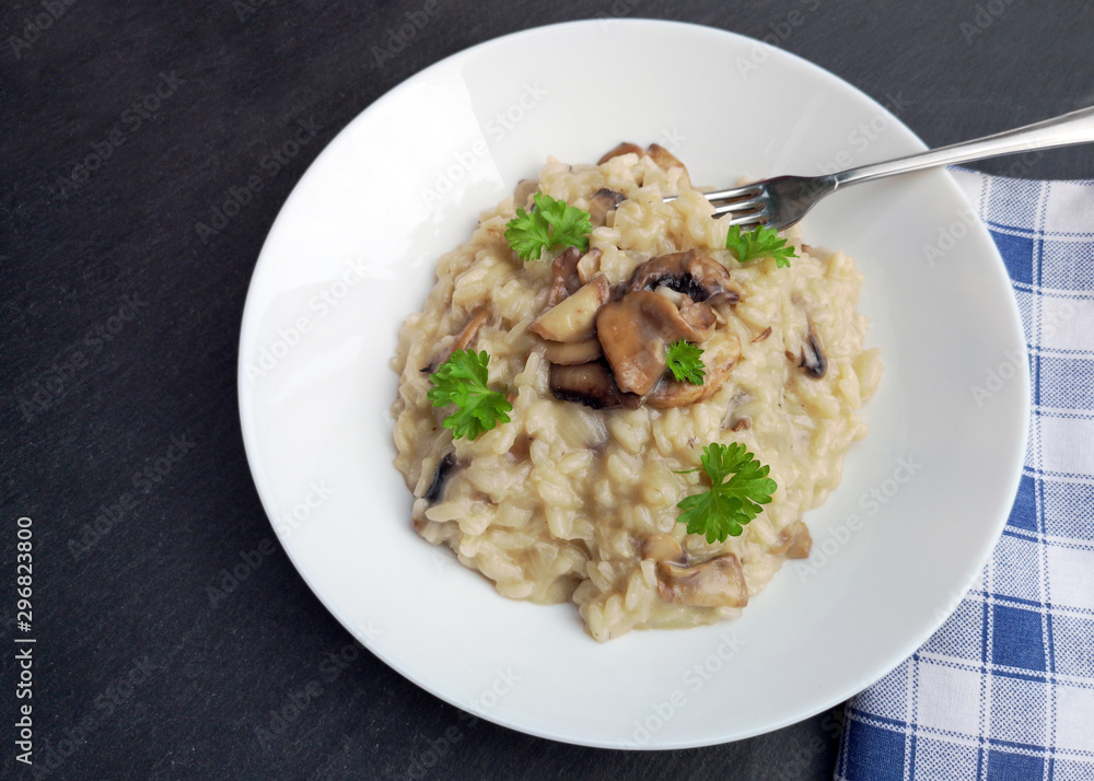 Risotto with mushrooms Risotto with mushrooms