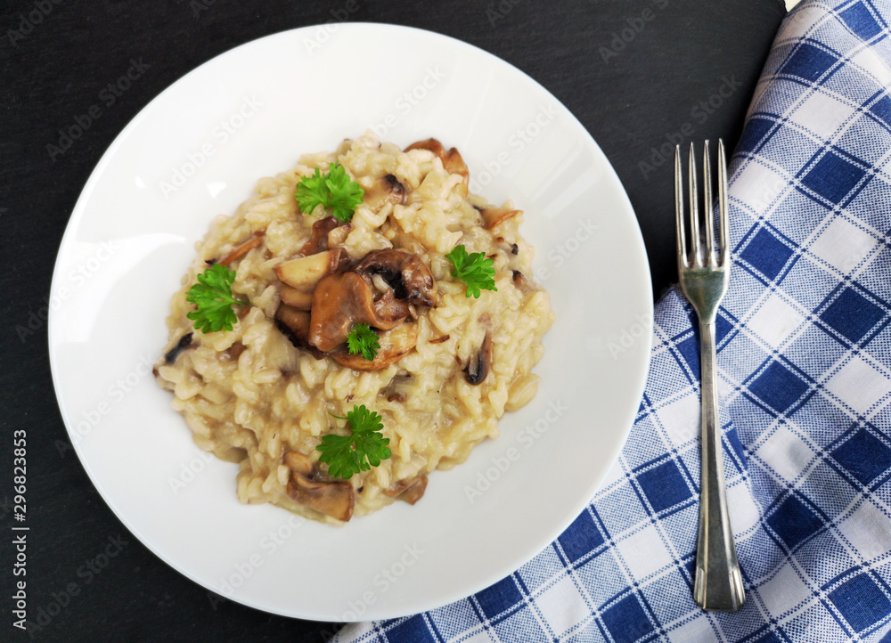 Risotto with mushrooms Risotto with mushrooms