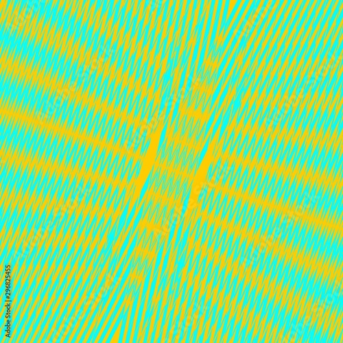pop art. a dark yellow figure against a bright menthol background. Wallpaper