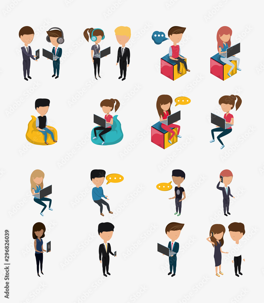 a collection of people without a face a collection of people without a face