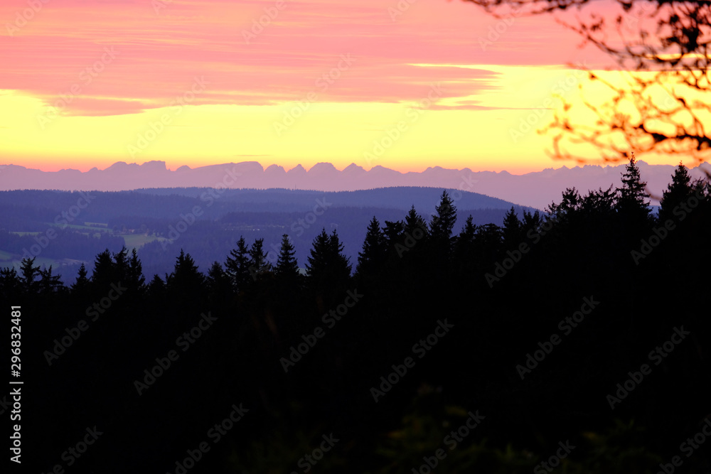 Obraz premium Alpenpanorama