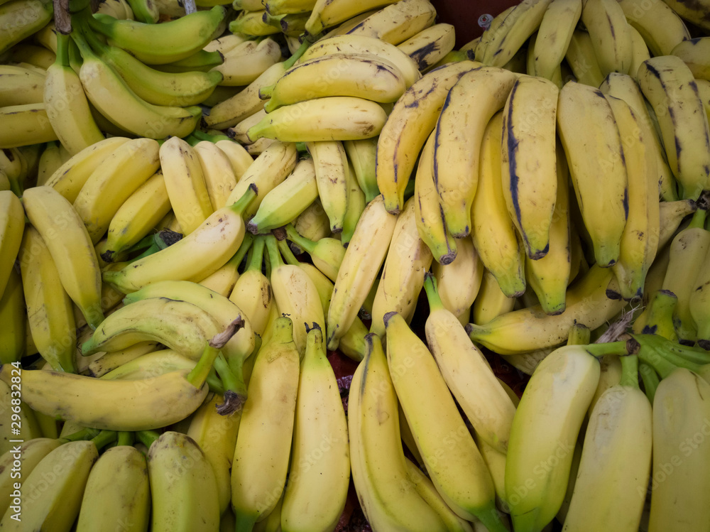 Bananas for sale at the supermarket