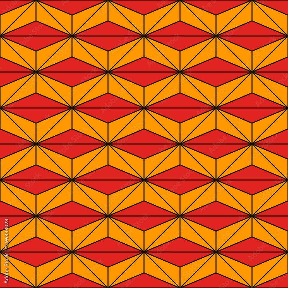 African style seamless pattern with abstract figures. Ethnic and tribal print. Geometric ornamental background African style seamless pattern with abstract figures. Ethnic and tribal print. Geometric ornamental background