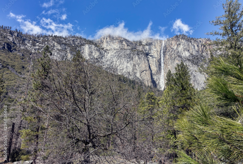 Ribbon Falls in Yosemite