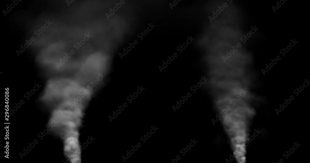 Steam and Smok. 3D rendered overlay. Steam and Smok. 3D rendered overlay.