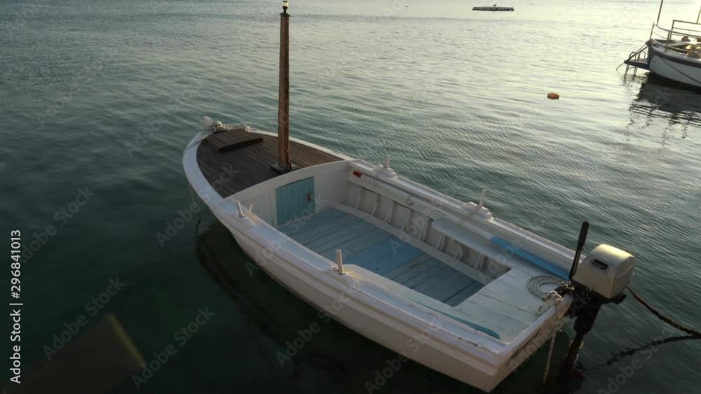 Boat on a lake Boat on a lake