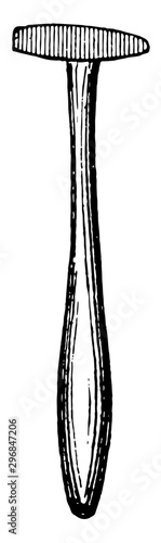 Rivet vintage illustration.
