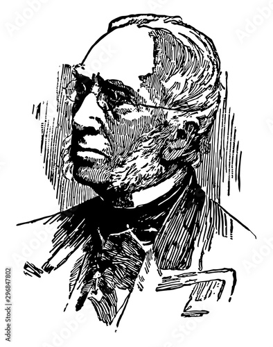 Robert Charles Winthrop vintage illustration