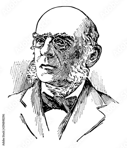 Timothy Dwight vintage illustration