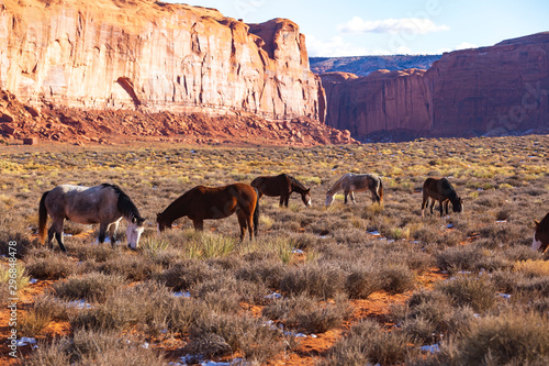 Monument Valley on a sunny day