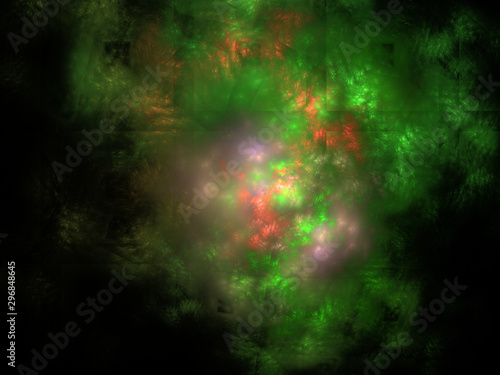 Imaginatory fractal background Image