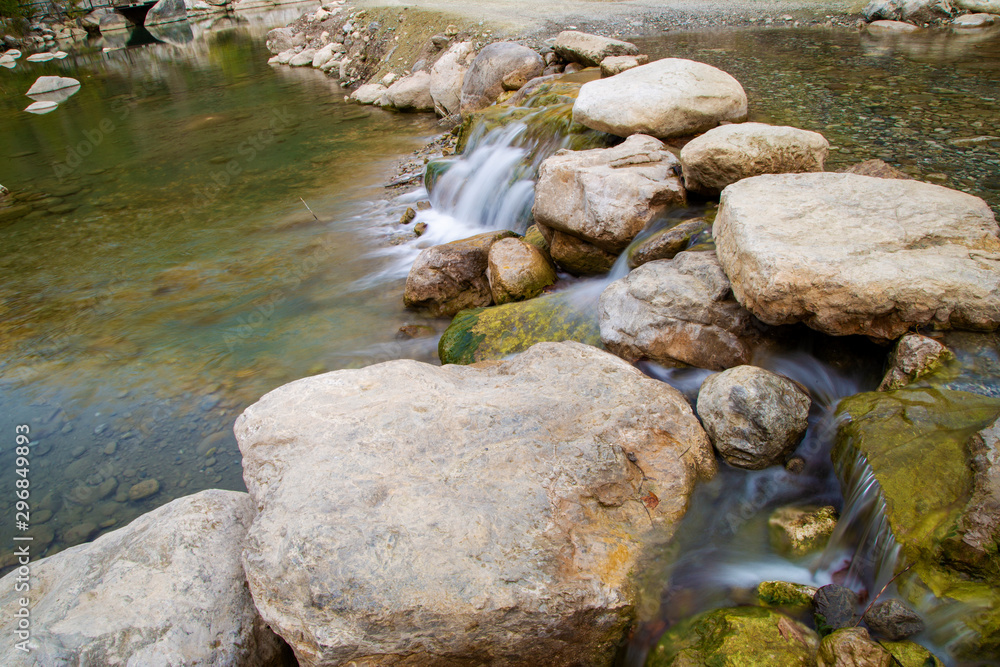 long exposure mountain river in turkey long exposure mountain river in turkey