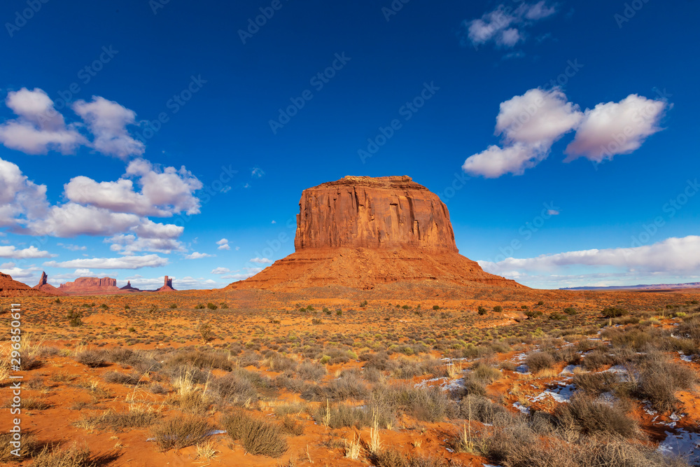 Monument Valley on a sunny day