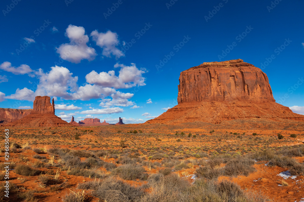 Monument Valley on a sunny day