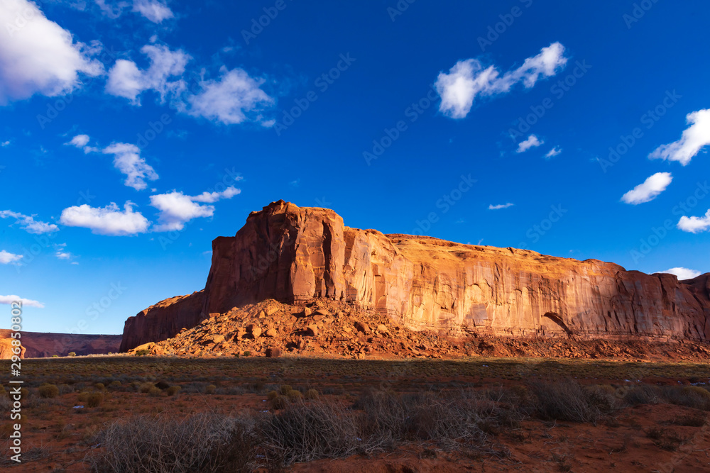 Monument Valley on a sunny day Monument Valley on a sunny day